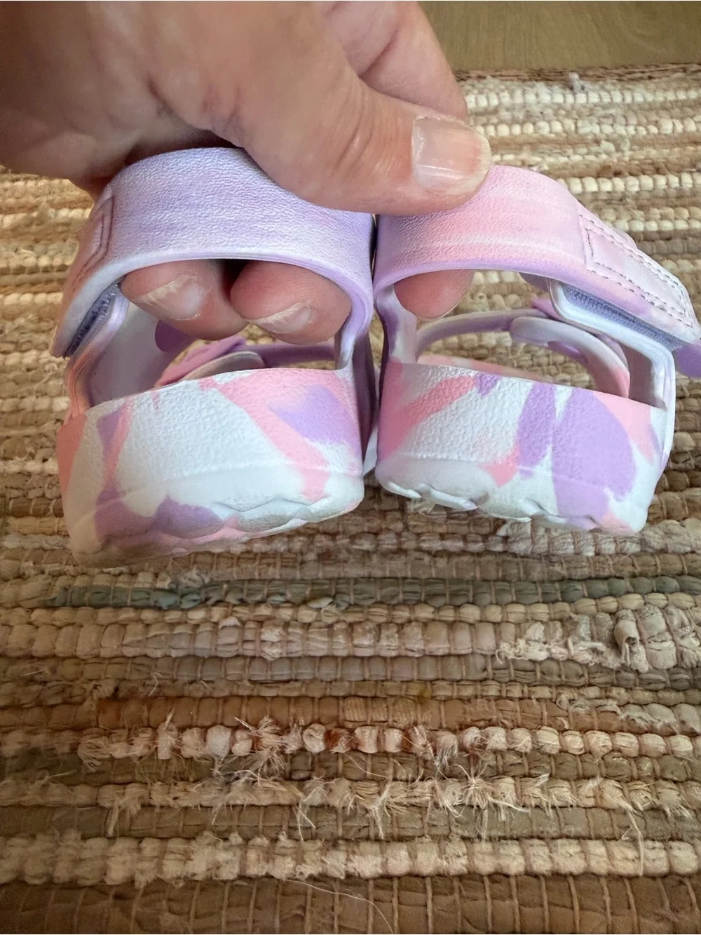 Cat & Jack Tie-Dye Sandals Size 8